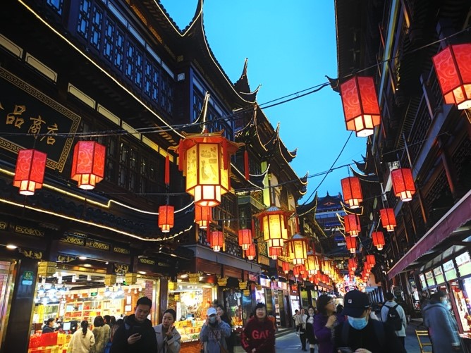Yuyuan Old Street in Shanghai