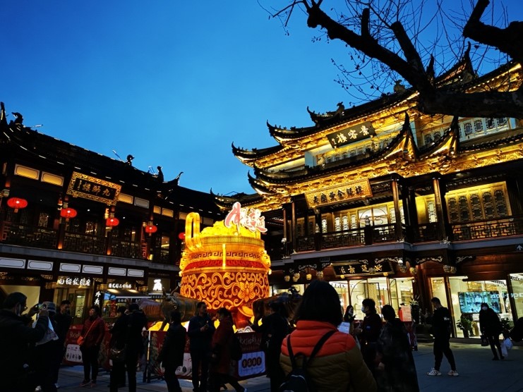 YuYuan Old Street in Shanghai