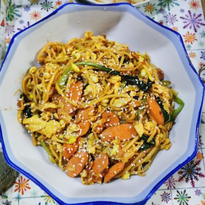 Jing's Homemade Chinese Fried Noodles Recipe