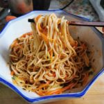 Jing's recipe for Cold Noodles with Summer Vegetables, My Chinese Home Kitchen