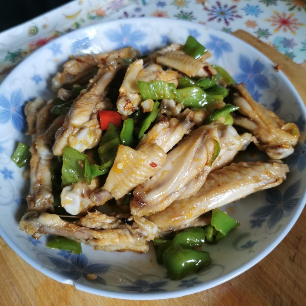 Spicy Garlic Chicken Wings, by Chen Jing, My Chinese Home Kitchen