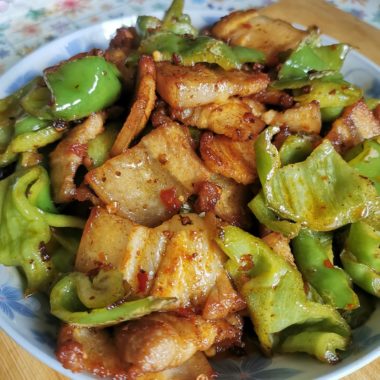 Jing’s Fried Pork Belly with Chili