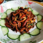 Cumin Squid Tentacles by Chen Jing