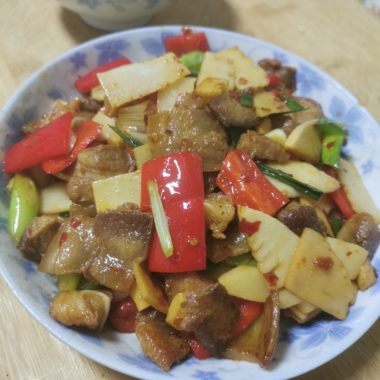 Home Style Twice Cooked Pork by Chen Jing