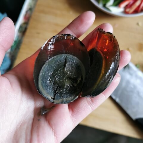 Preserved Duck Egg
