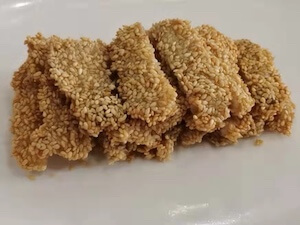 芝麻炸鱼片
