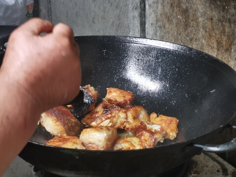 我最喜欢的午餐：我朋友的祖父做的