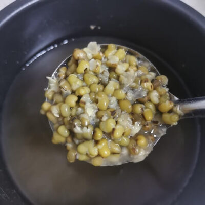soaked mung beans