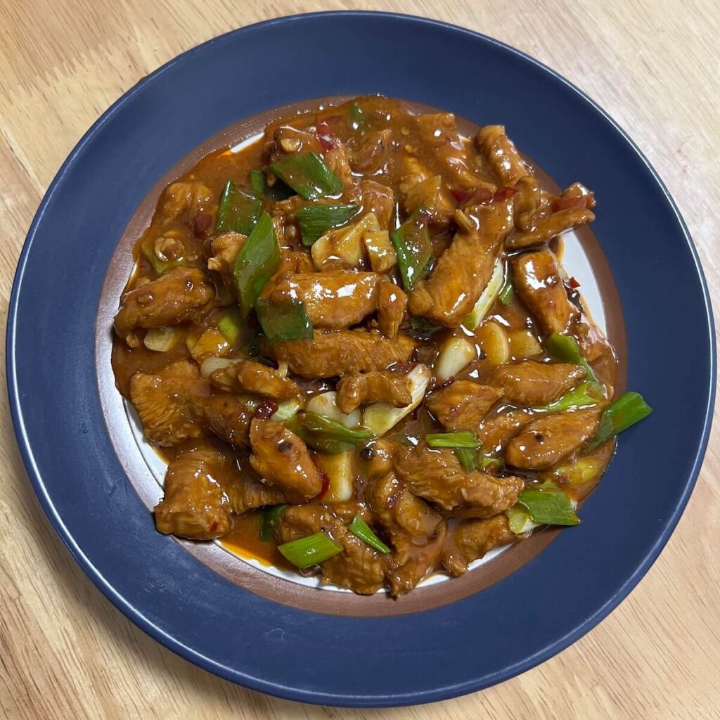 中国红烧鸡胸肉