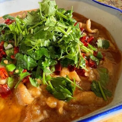 Shuizhu Pork, Sichuan Pork in Spicy Broth