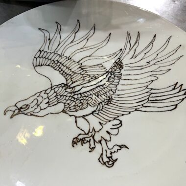 Jing's latest Jam Painting