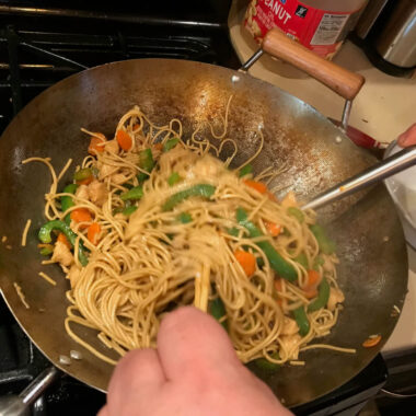 How to stir-fry noodles