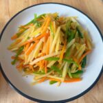 Vegetarian Stir-Fried Three Crisps