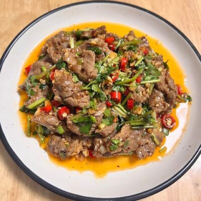 Spicy Chinese Cold Beef