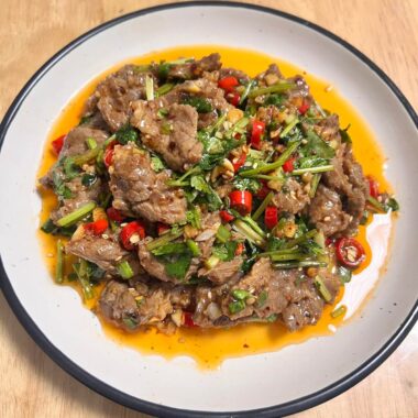 Spicy Chinese Cold Beef