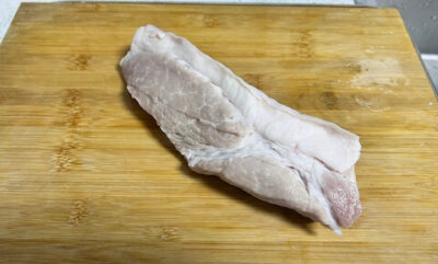 Pork foreleg used for lion's head