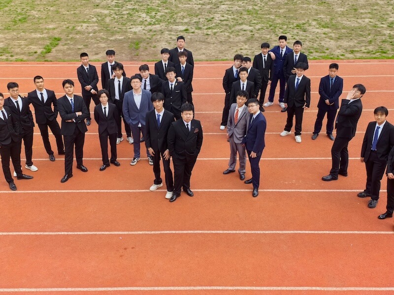 静的毕业班，新东方烹饪学校