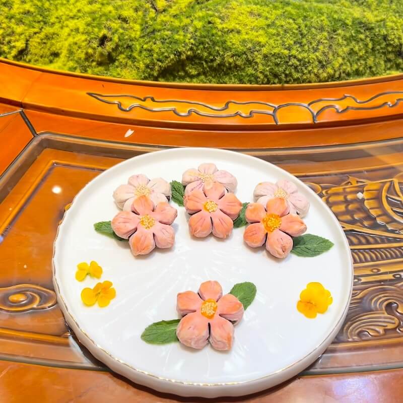 中式宴会培训：脆皮桃花糕