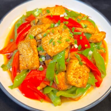 Homemade Chinese Fried Tofu