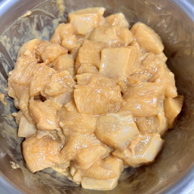 marinate the chicken